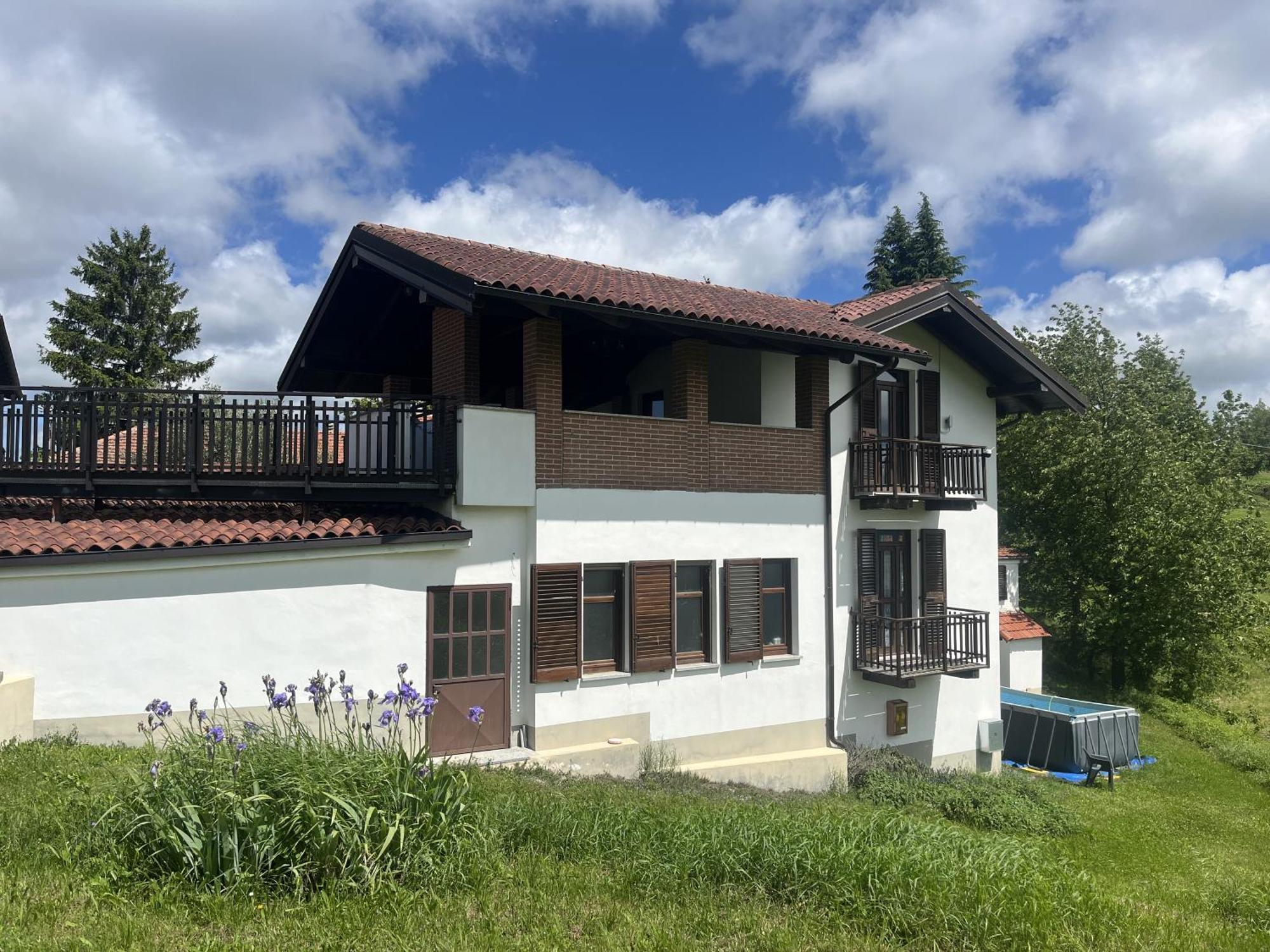 Case Vista Alta Langa, Appartement Bella Vista Cravanzana Luaran gambar